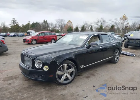 2016 Bentley Mulsanne Speed из США, поврежденный, VIN SCBBG7ZHXGC002338